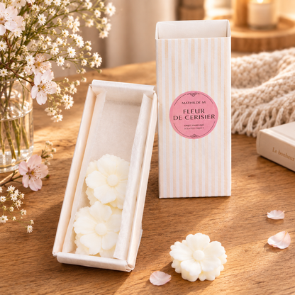 Coffret 3 fleurs parfumées