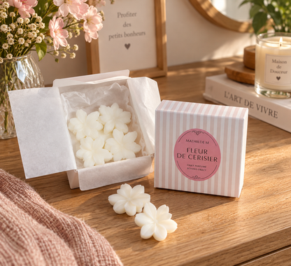 Coffret 4 fleurs parfumées