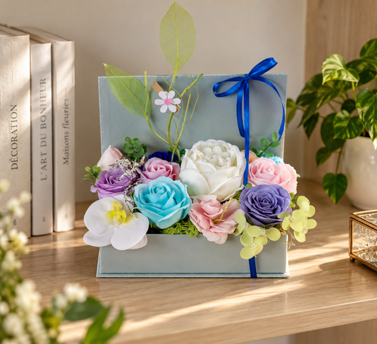 Livre fleuri