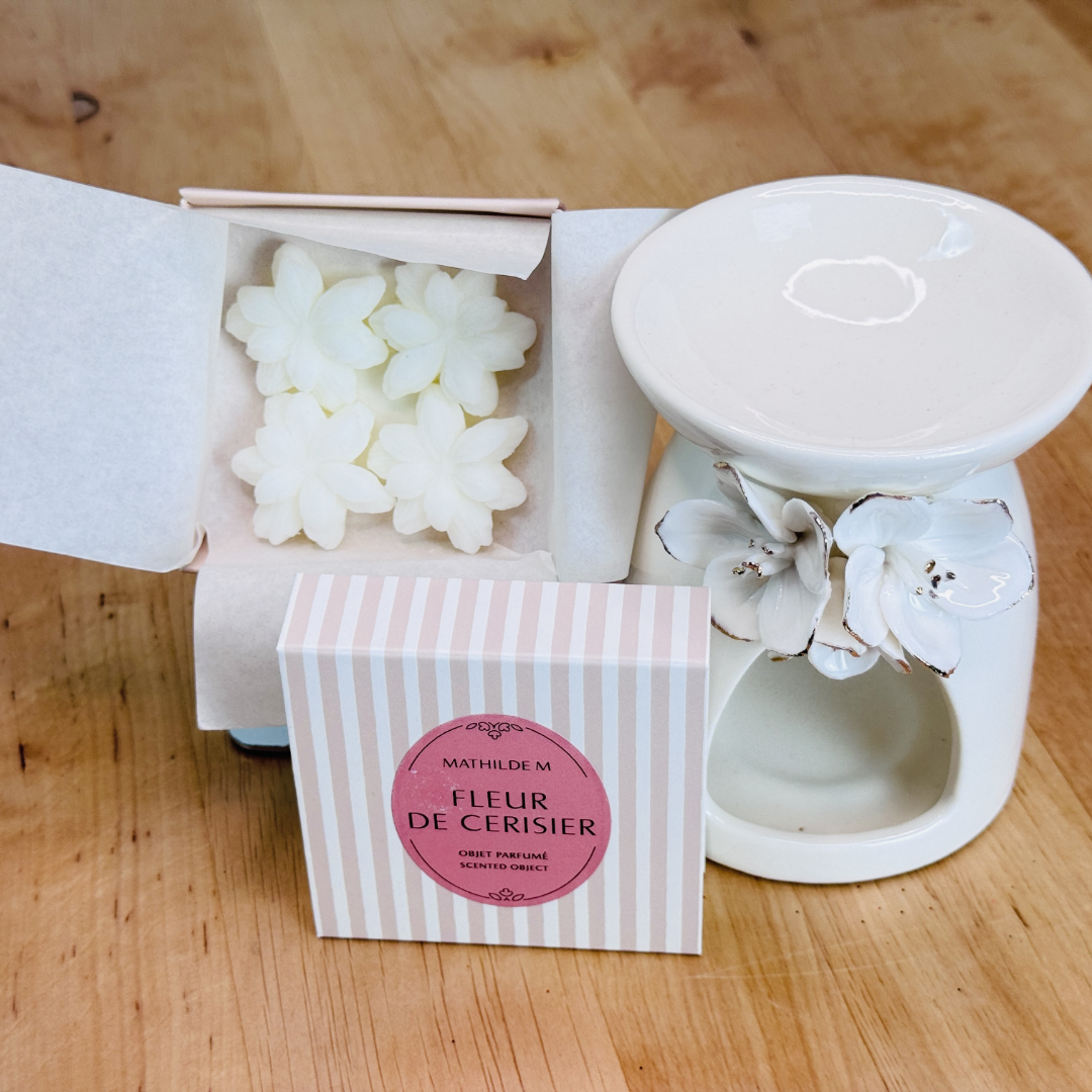 Coffret 4 fleurs parfumées